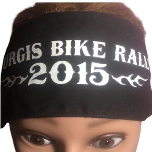 Head band scarf Sturgis motorcycle Rally 2015 women’s motorcycle bandana